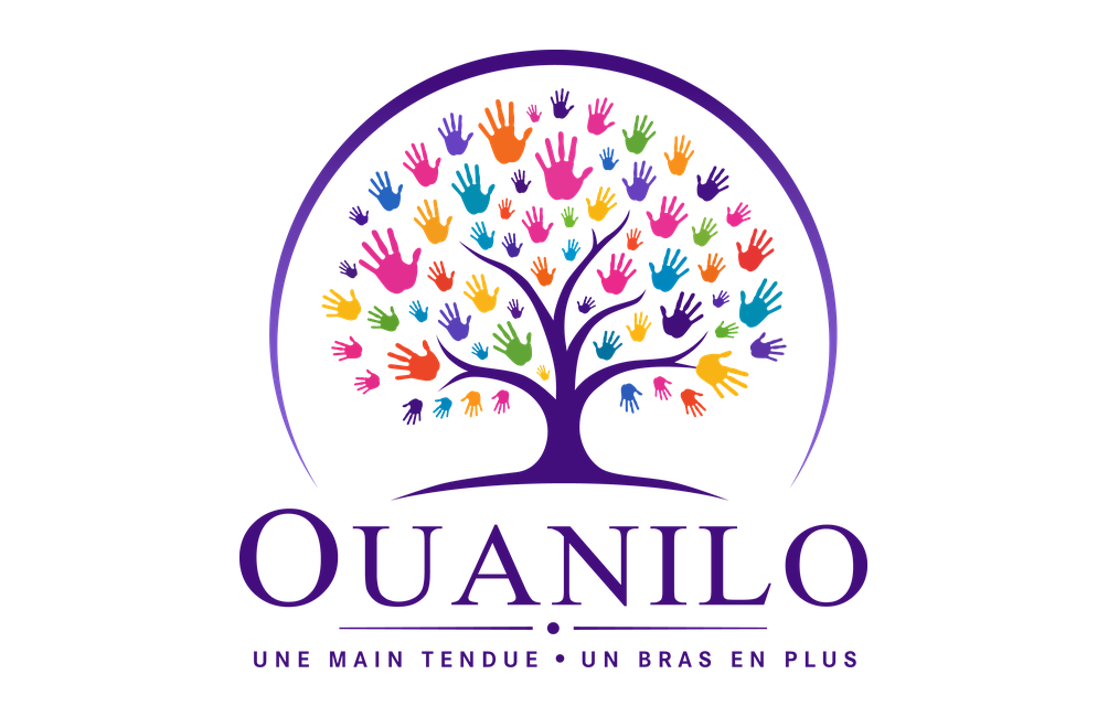Logo Ouanilo — Une main tendue, un bras en plus